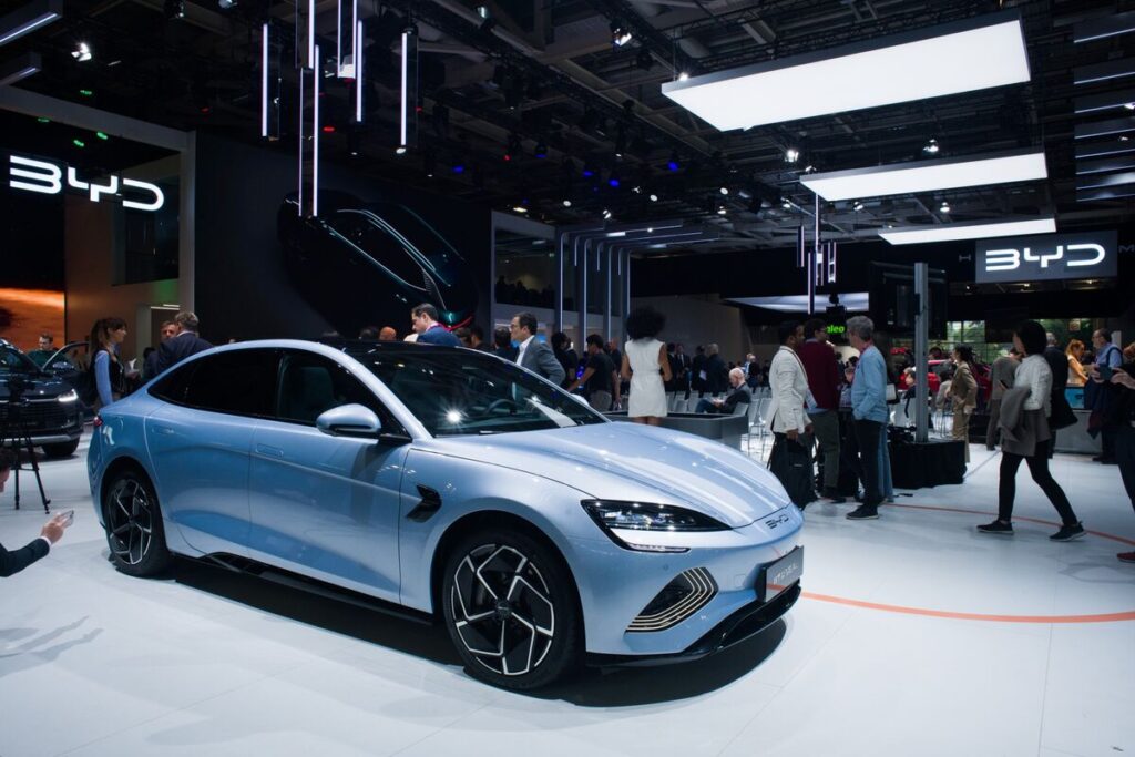 Chinese Carmaker BYD To Overtake Tesla After Record Sales In The Fourth Quarter Of 2023