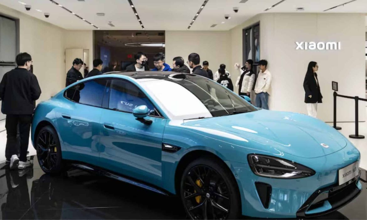 Chinese Smartphone Maker Xiaomi Launches Its First Electric Car