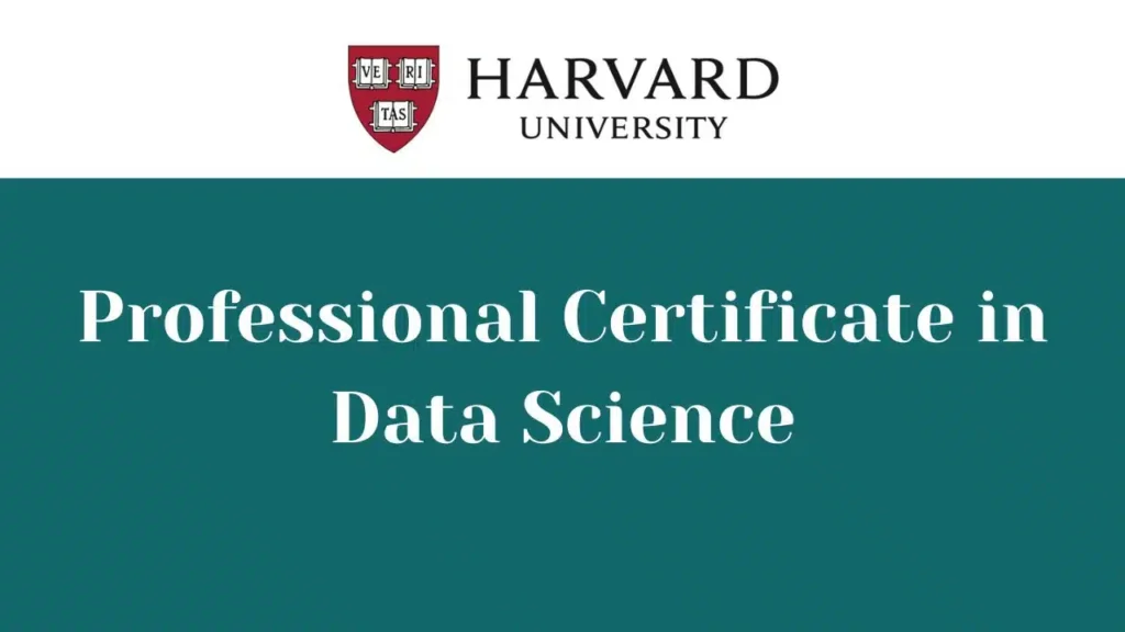 Professional Certificate in Data Science (Harvard)